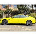 Super gloss lemon yellow car vinyl wrap