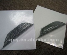 Transparent Glue 0.13mm of PVC film with 140g backing paper One Way Vision Film