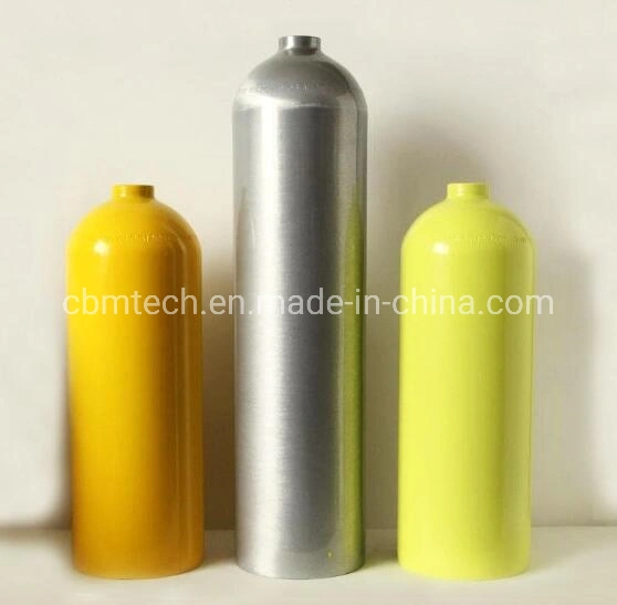 Small Customized Pink Aluminum Cylinders 2L