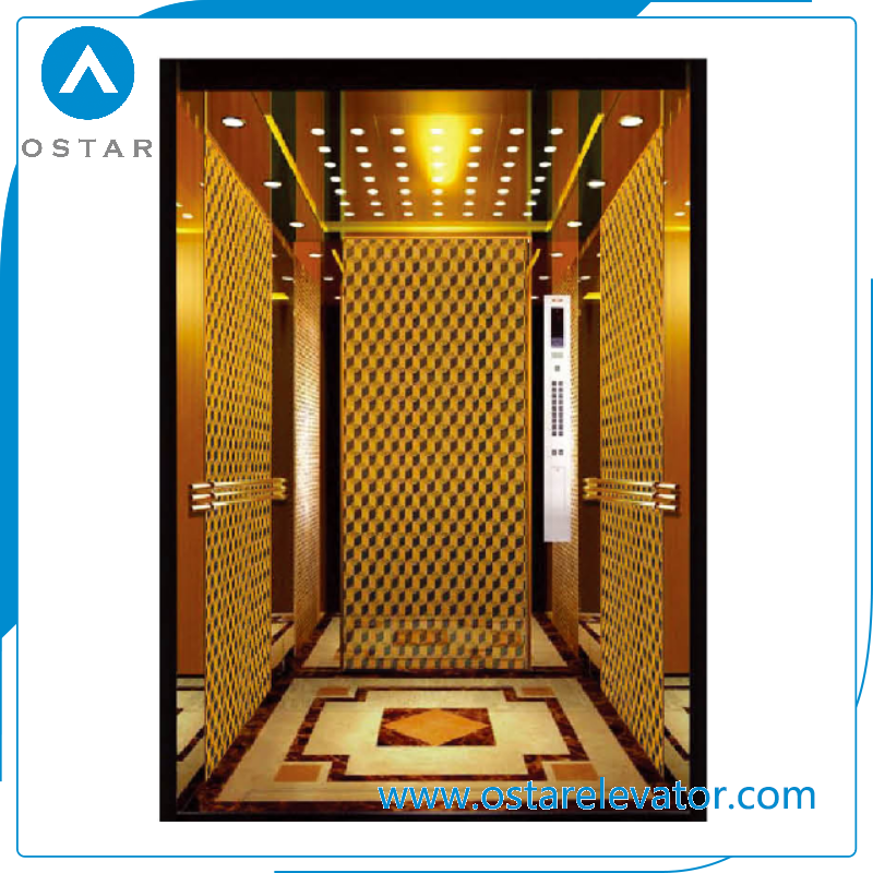 Wooden Decoration Home Passenger Lift Elevator