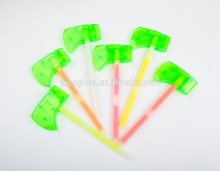 Glow AXE wand with 8 inch glow stick