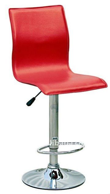 bar stool high chair with back and foot rest