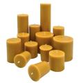 Large Natural Beeswax Pillar Candles For Clean Air