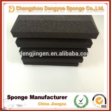 High density audio room anti shock flat bevel noise reduction flat acoustic foam