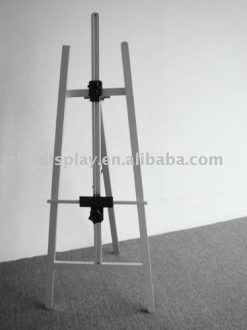 Aluminum Silver Little painting easel Sketch Easel