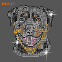 Rottweiler Dog Hot Fix Transfer for Bag