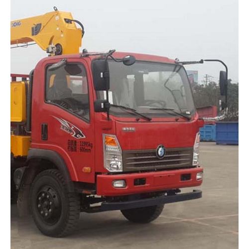 SINOTRUCK HOWO 6.3T cẩu gắn xe tải