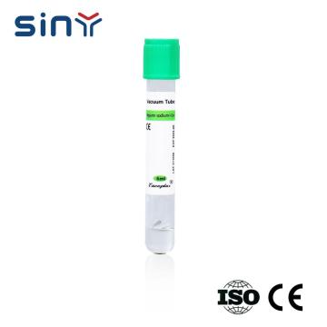 Siny Medical blood test tube Heparin lithium +gel