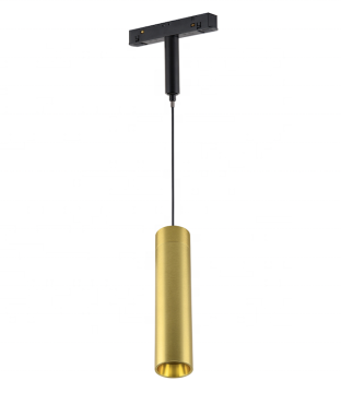 8W LED Pendant Spot Light Adjustable Aluminum Gold Ceiling Light