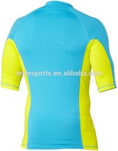 Short Sleeve Rush Guard Water Jacket for Women