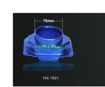 CNC Machined 76mm Car Air Intake Adaptor