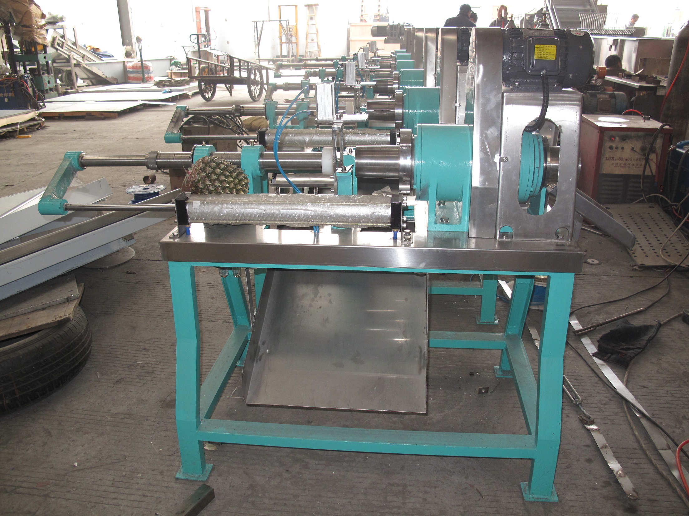 Pineapple Peeling Machine|Pineapple Processing Machine|Fruit Processing Machine