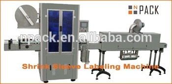 Double head shrink sleeve labeling machine