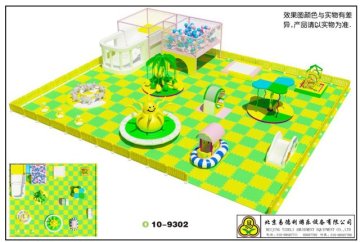 Home Play Area Soft Indoor Playground Equipments Naughty Palace