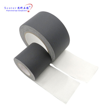 Black Carpet Duct Tape - Video Adhesive Easy Tear Single Sided Tape