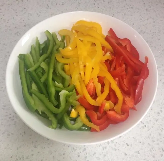 Frozen Mixed Sweet Bell Pepper Slice IQF