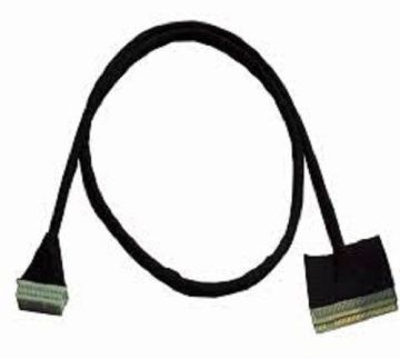 Black Digital Camera Lcd Panel Parts Customized Lvds Cables