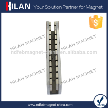 High Quality N42m Neodymium Linear Motor Magnet Assembly