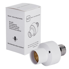 Professional Smart Control Light Bases: E27 LED Bulb with Voice Compatibility and Screw Lamp Holder