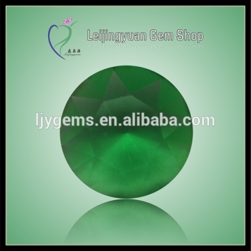 China Wholesale Bead Jewelry Emerald Round Glass Bead