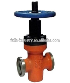 factory supply plate gate valve/ Z83Y-250 high pressure flat plate gate valve