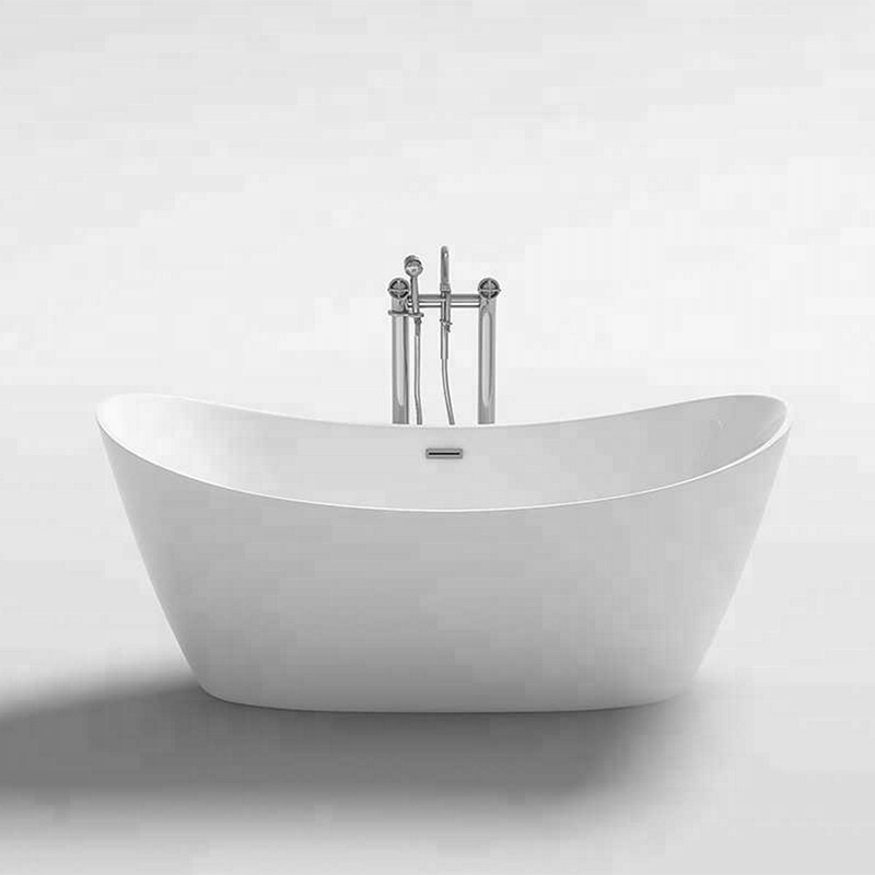 Acrylic Freestanding Soaking Bath Tub