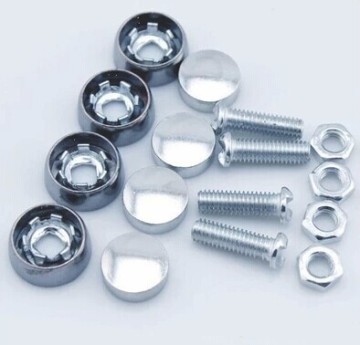 Electric Vehicle License Plate Buckle and Anti-Theft Screw