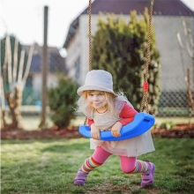 Single Swing Seat Plastic Garden Children Swing Seat