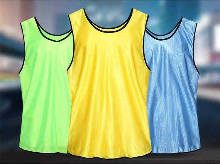 2021 2021 LiDong Wholesale Custom Cheap Sublimation Soccer Vests Reversible Sports Football Training Vest