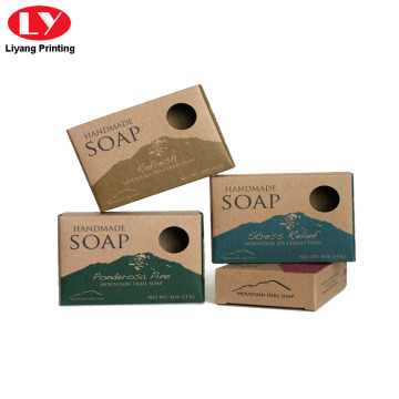 Custom Kraft Paper Box for Soap Packaging