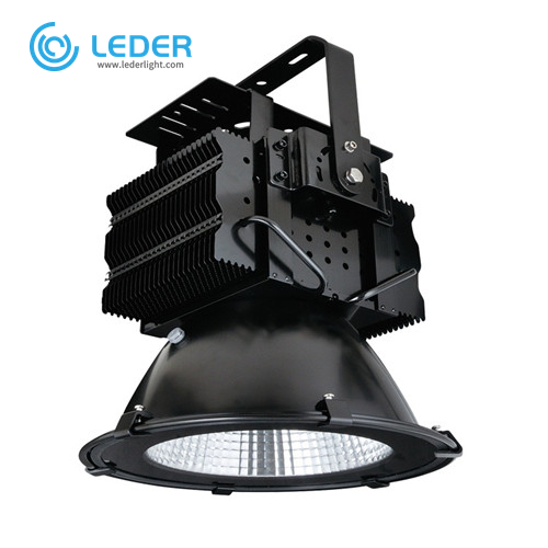 Holofote LED preto LEDER 200W