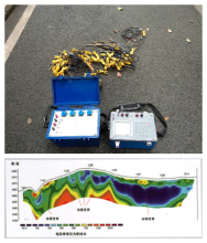 Geophysical 2d Tomography Resistivity Imaging Survey System, Multi Electrode Resistivity Exploration Equipment, 5m Space Cable Survey Equipment