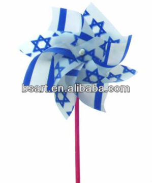 Plastic printing windmill toy
