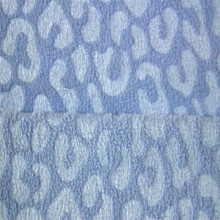 Embossed Jacquard Brushed Polar Fleece Textiles Fabric