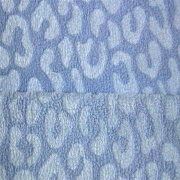 Embossed Jacquard Brushed Polar Fleece Textiles Fabric