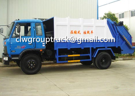 Dongfeng 153 รถบรรทุกขยะมูลฝอย