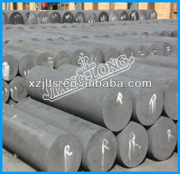 UHP graphite rods without nipple for arc furnace