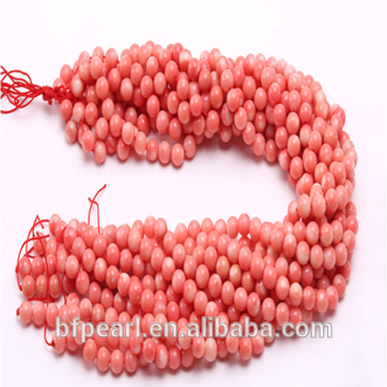 Pink Coral Decoration Beads Loose Strings for Sale