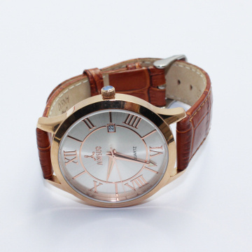 Women Leather Quartz Watch