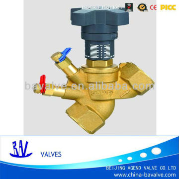brass/bronze static balancing valve