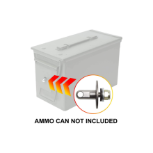 Locking Hardware Kit for M19A1, M2A1 30Cal & 50cal Ammo Boxes and Cans