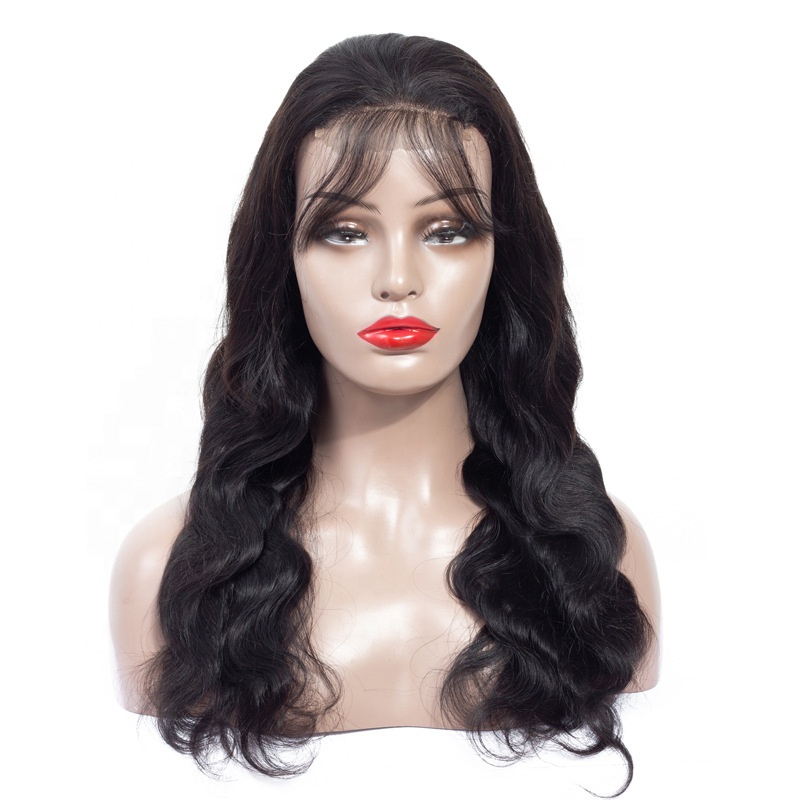 Wholesale Straight Body Wave Virgin Human Hair 13x4 lace frontal human hair wigs