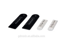 Woven label with soft label for the clothing