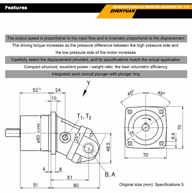 Bosch rexroth  A2FM-32 series hydraulic fixed piston motor A2FM32/W61-VB010 A2FM32/61W-VAB010