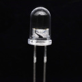 5mm شنه LED 520-525nm روښانه لینز سانان چپ