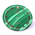 Natural Gem Stone Malachite Dial For Watch