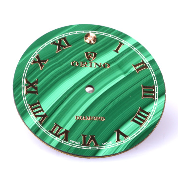 Natural Gem Stone Malachite Dial For Watch