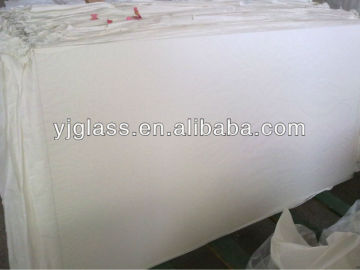 3.2mm Extra cloth grain solar panel glass