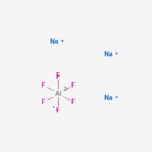 Yüksek Saflıkta Cryolite CAS15096-52-3