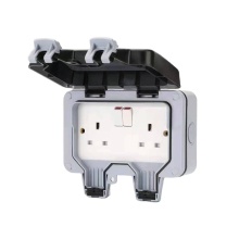 IP66 British Standard Switch Socket Waterproof Protection Box